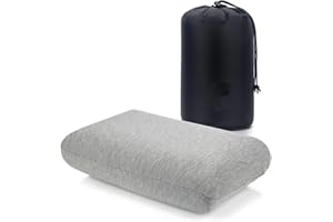 mydeary Memory Foam Travel Pillow – Ergonomic Neck Support, Velvet Cover, Compact & Washable – Ideal for Flights, Camping & Office Naps