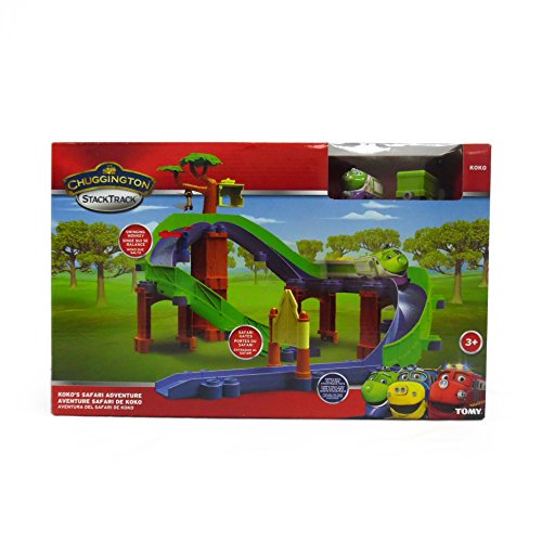 Chuggington Stack Track Koko's Safari Adventure Set