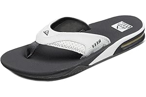 Reef Fanning, klapki męskie, Szary Szary Biały, 42 EU