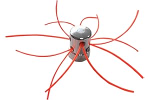 Avalon - Cabezal Desbrozadora Universal Cabezal Multihilo Aluminio Profesional (1 Cabezal de Hilo + 4-8 Hilos)