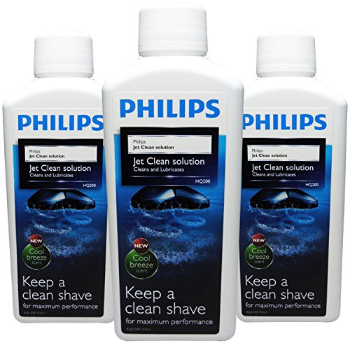 Preisvergleich Produktbild 3er Pack Philips Jet Clean-Reinigungslösung HQ200 - 8710103539254