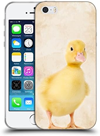 Grand Phone Cases Soft Flexible TPU Slim Fit Cover Case // Q05780658 ducklings dusty // Apple iPhone 5 5S 5G SE