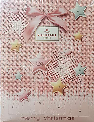 Preisvergleich Produktbild Niederegger Adventskalender Merry Christmas, 1er Pack (1 x 300 g)