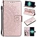 Produktbild Amcor Love Samsung Galaxy A8 2018, Herren Organiser Clutch rosa roségold Samsung Galaxy A8 2018