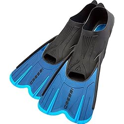 Cressi Agua, DP206239 Aletas de Natación en la Piscina, Azul, 39/40