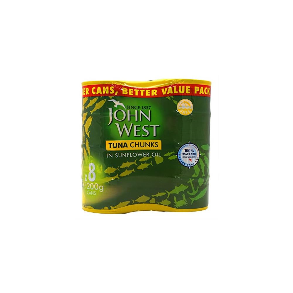 John West Thunfisch Klumpen Im Sonnenblumenl 8 X 200gm