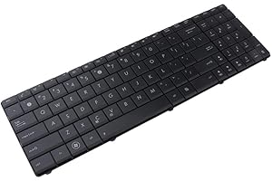 Tubayia Teclado inglés para Asus X54, X54C, X54L, X54H, X54HY