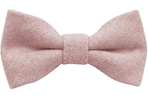 DB DICKIE BOW Children's Kids Boys Luxury Wool Elasticated Bow Tie - Page boy, gift, wedding, smart, butterfly bow tie, adjustable