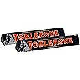Toblerone Dark Chocolate with Honey and Almond Nougat, 2 X 100 Grams