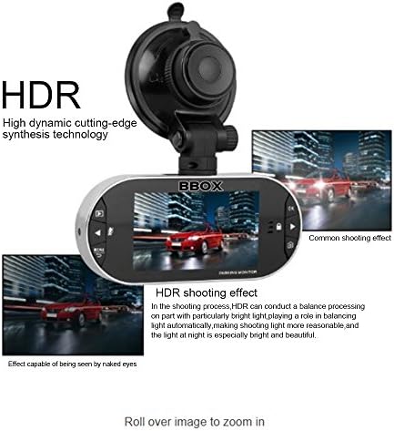 SOYA 2.7" inch LCD Car Digital Video Recorder DVR Dash Cam FHD 1080P&amp;1296P Dashboard Camera Vehicle Camera With HDR, WDR + G-Sensor + Motion Detection + GPS Tracking