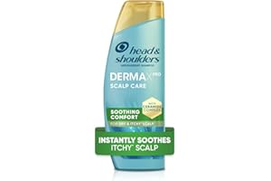 Head & Shoulders DermaXPro Soothing Comfort Anti Dandruff Shampoo 500ml with Aloe Vera Extract and Ceramide Complex. Soothes Dry, Itchy Scalp and Helps Reinforce the Skin Barrier