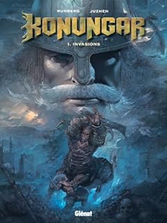 jaquette livre Konungar, Tome 1 : Invasions