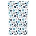 Kit For Kids Buttons Changing Mat, Blue/Grey/White