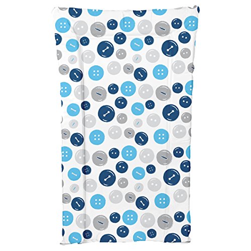 Kit For Kids Buttons Changing Mat, Blue/Grey/White
