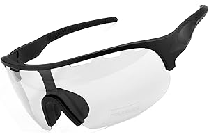 SAWUTPV Gafas de Ciclismo Fotocromáticas Resistentes al Viento con Protección UV400 Polarizadas para Hombres y Mujeres