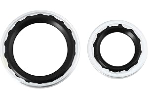 SG Store 2 st bil A/C-kompressortätningar 24436645 24436646 Kompatibel med Vauxhall Astra H/G Corsa C/D Zafira Insignia