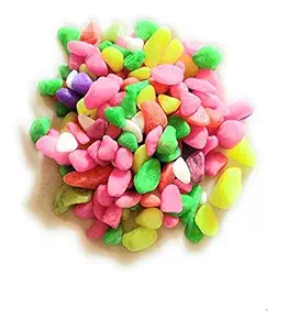 Sivananda Gems And Crafts Multi Color Stone Pebbles (Multi color-970 gm)