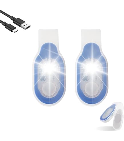 LOMUG LED Clip Lampe, 2 Stück Krankenpflege Nachtlicht Clip auf