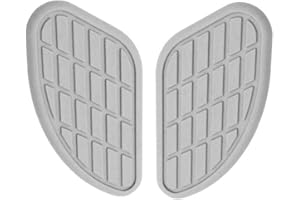 AVUELOI Adesivo di Protezione in Gomma del Serbatoio della Moto, 2 Pezzi Protezione di Moto Serbatoio, Accessori Moto Antiscivolo Side Serbatoio di Carburante Adesivi Pad Adesivo di Gomma