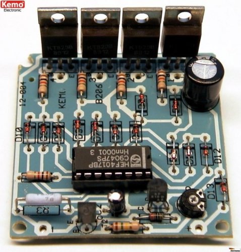Preisvergleich Produktbild KEMO Leuchtbuchstaben-Steuerung, 12 - 15 V / DC, B206