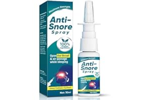 ANOGOL Anti Schnarch Nasenspray, 30 ml für einen ruhigen und erholten Schlaf,Verhindert unangenehme Schnarchgeräusche, Leichte und effektive Anwendung