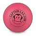 Produktbild Captain LAX Massageball Original - Lacrosseball in der Farbe Pink, aus Weichgummi, mit den Maßen 6 x 6 cm geeignet für Triggerpunkt- & Faszienmassage / Crossfit