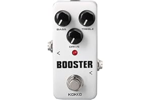XuBa FBS2 Mini Booster Pedale Portatile 2-Band EQ Chitarra Effetti A Pedale Chitarra Parti & Accessori