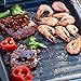 Produktbild Flushzing BBQ Grill Blatt Hot Plate Easy Clean Antihaft-Grill Pan Küche Im Freien Barbecue Camping Kochen Werkzeuge