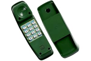 Rebo® Garden Plastic Play Phone for Outdoor Playsets - Green | OutdoorToys | Durable Accessories for Climbing Frames, Play Houses and Dens – Kid’s Telephone