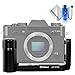 Price comparison product image First2savvv Quick Release L Plate Bracket Holder Hand Grip for Fujifilm X-T20 XT20 Camera, Benro Arca Swiss Tripod Head + SD card reader + Anti-lost rope + Cleaning cloth LLX-XT20-01