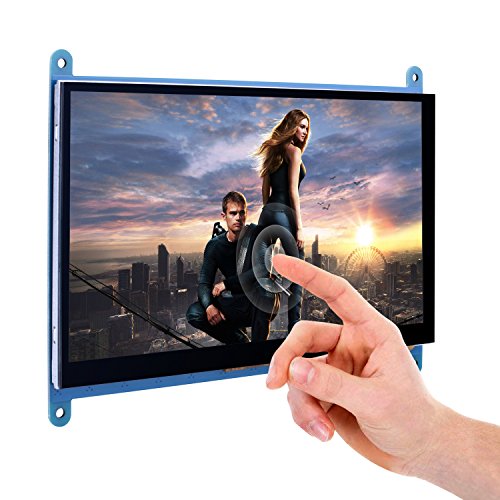 Kuman 7 Pulgadas Pantalla T  ctil Capacitivo TFT LCD M  dulo HDMI 800x480 para Raspberry Pi 3 2 Modelo B y RPI 1 B   A BB Black PC Varios Sistemas SC7B