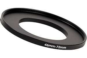 GENERIC 46mm to 72mm Step-Up Ring Filter adapter (46mm-72mm) Camera Filter Ring for 72mm UV ND CPL Filter (MPIXO)