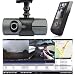 Produktbild hansee Auto Blockflöten, Dual Objektiv, Fahrzeug-DVR, 6,9 cm 16: 9 HD Display