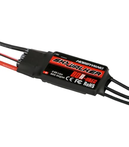 Contrôleur De Vitesse ESC ZTW 70A 2-6S Programmable – Avion/hélico Brushless