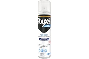 POUXIT - Aérosol anti-punaises de lit spécial environnement - Traitement de l'environnement infesté - 250 ml