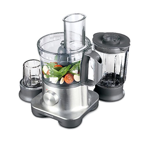 Kenwood Multipro Compact FPM260 Kompakt-Küchenmaschine, 750 W, 2,1 l Arbeitsbehälter, 1,2 l Glas-Mixaufsatz - 2