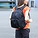 Damai Eco Travel Backpack Nappy Changing Bag with Insulated Bottle Pocket and Changing Pad (Black)