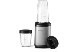 Philips 5000 Series Blender - 800W Power. ProBlend Plus Technology. Detachable Blades. Easy Clean. Elegant Compact Design. Large Tumbler and Small cup. Black (HR2765/00)