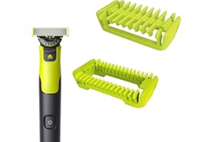IOURVYA 2 Pettini per Rasoio Corpo Pettini da Barba Proteggono la Pelle Trimmer Guards Guards Replacement per Philips QP25XX/QP26XX/QP65XX/QP66XX
