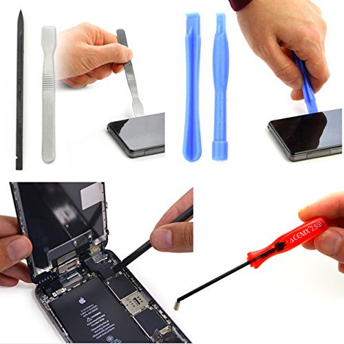 ACENIX Universal Reparaturset 24 in 1 Precision Repair Opening Tool Kit-Schraubendreher Set für iPhone, Samsung, iPad, iPod, Macbook, Laptop, Android Smartphone [Top spezifische Tool Kit] - 4