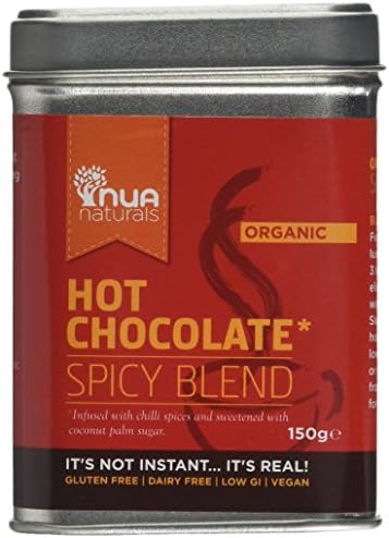 Nua Naturals Organic Spicy Blend Hot Chocolate 150 g (Pack of 2)
