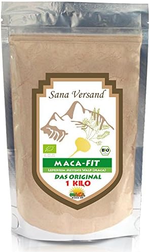 MACA POWDER 1000g ORGANIC PREMIUM QUALITY, THE ORIGINAL FROM PERU Pure yellow maca powder contains vitamins, amino acids and proteins. Suitable for allergy sufferers. High quality maca