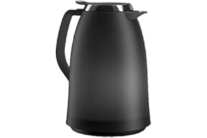 ‎EMSA Emsa 514504 Mambo Isolierkanne | 1 Liter | Quick Tip Verschluss | 100% dicht | Hält 12 h heiß /24 h kalt | Anthrazit