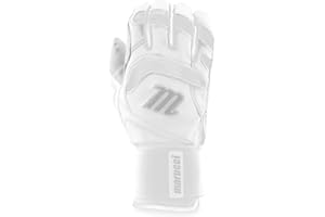 Marucci Guante de bateo Completo béisbol, Hombres, Blanco, Adulto M