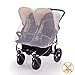 Mosquito, Insect Net For Double/ Twin Pushchair, Pram, Buggy.
