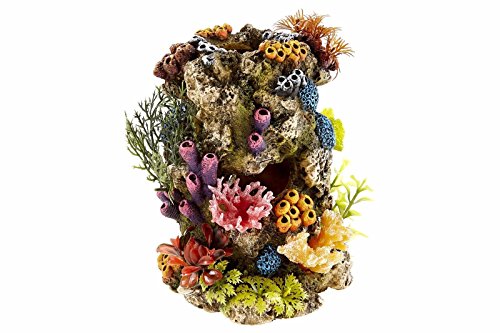 CLASSIC PETBLIS Coral Stone With Plants 136mm, 100 g