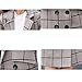 Smile YKK Stylish Winter Women Wool Grid Long Sleeve Lapel Coat Outwear Jacket Beige L