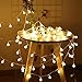 Produktbild LED Globe Lichterkette, Skitic 16.4ft/5M 40er Led Ball Fairy String Lights Warmweiße Kugel Lichterketten Wasserdicht Laterne Dekorative Starry Lichter