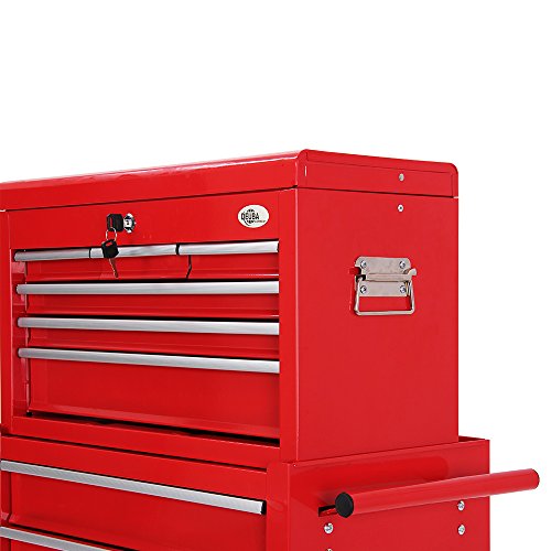 Werkstattwagen Rollwagen Werkzeugwagen rollbar 8 Schubfächer - 4