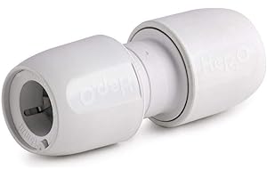 Hep2O 15mm Straight Connector - Bag of 2